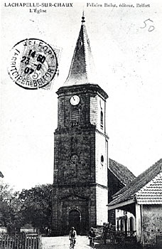 L'église en 1907 - Cliquez pour agrandir