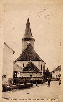 L'glise vers 1930 - Cliquez pour agrandir